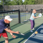 Volleyball court installatio