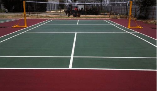 badminton court dimension