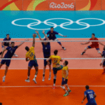 volleyball court flooring