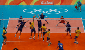 volleyball court flooring