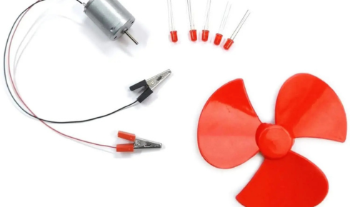 DC Motor, Physics Project, Science Science Project & Servo Motor: Essential Components for STEM Learning